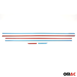 Volkswagen Jetta Window Trim - Omac - S.Steel - Gloss Dark - 2011-2018 Volkswagen Jetta Window Trim - Omac - S.Steel - Gloss Dark - 2011-2018